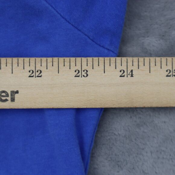 Nautica Shirt Mens L Blue Polo Short Sleeve Collared Button Cotton Embroidered - Picture 5 of 16